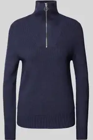 Christian Berg Gebreide pullover met schipperskraag