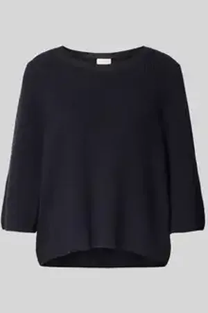 Milano Gebreide pullover met 3/4-mouwen