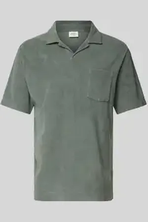 HARTFORD Regular fit poloshirt met borstzak