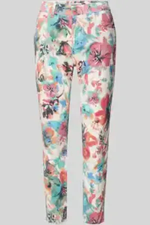Angels Slim fit jeans met verkort model, model 
