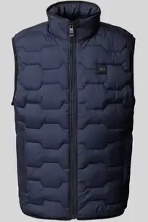 TOM TAILOR Regular fit bodywarmer met opstaande kraag