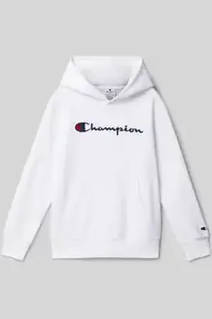 Champion Hoodie met labelstitching