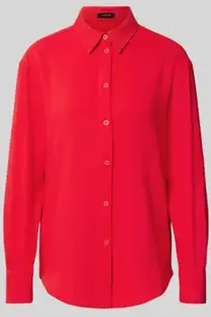 More & More Regular fit overhemdblouse met doorknoopsluiting