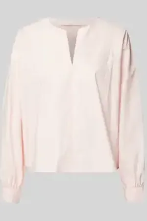 lanius Regular fit blouse met V-hals