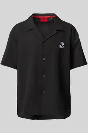 HUGO BOSS Regular fit vrijetijdsoverhemd met structuurmotief, model 