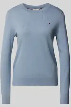 Tommy Hilfiger Gebreide pullover met logostitching