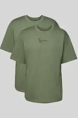 Karl Kani T-shirt met labelstitching