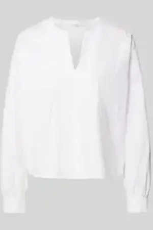 lanius Regular fit blouse met V-hals
