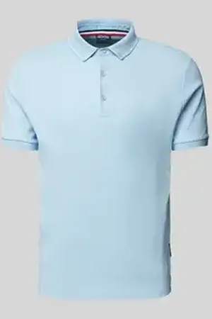 Daniel Hechter Poloshirt met korte knoopsluiting