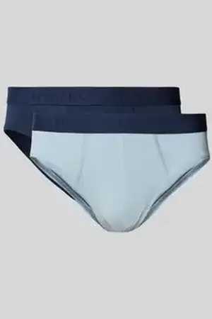 Hanro Slip met elastische band met label in een set van 2 stuks