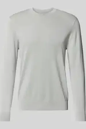 Profuomo Gebreide pullover met ronde hals