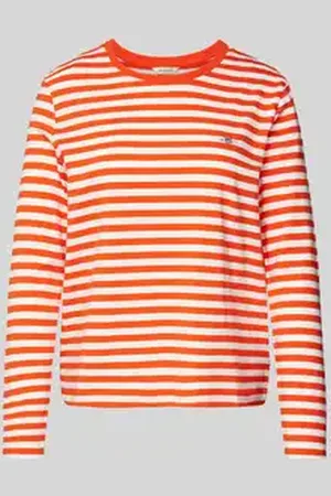 GANT Shirt met lange mouwen en labelstitching