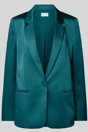 Jake*s Regular fit blazer met paspelzakken