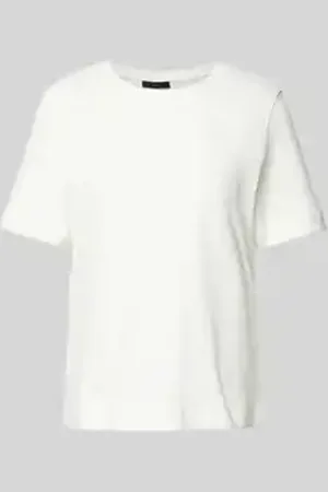 Oui T-shirt met motiefstitching