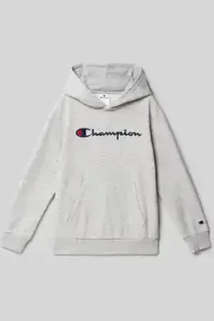 Champion Hoodie met labelstitching