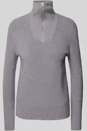 Christian Berg Gebreide pullover met schipperskraag