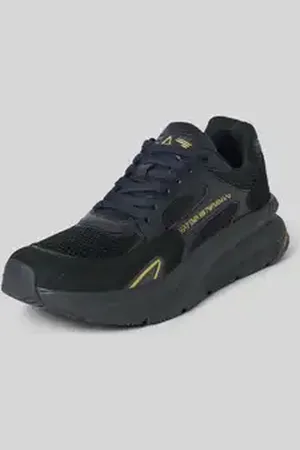 EA7 Sneakers met vetersluiting