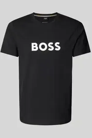 HUGO BOSS T-shirt met labelprint