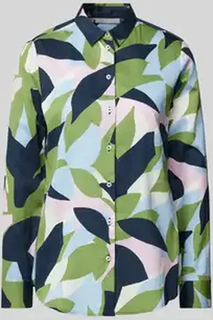 ETERNA Overhemdblouse met knoopsluiting