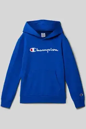 Champion Hoodie met labelstitching