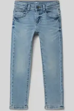 QS by s.Oliver Slim fit jeans van katoenmix, model 
