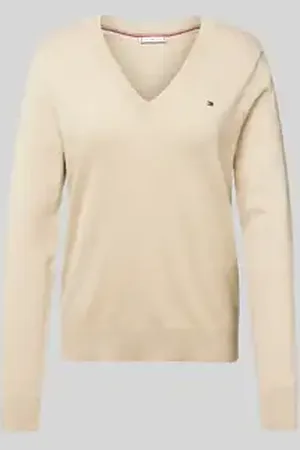 Tommy Hilfiger Gebreide pullover met ribboorden