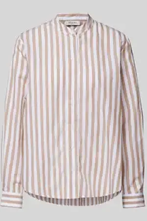 Maerz Regular fit overhemdblouse met opstaande kraag