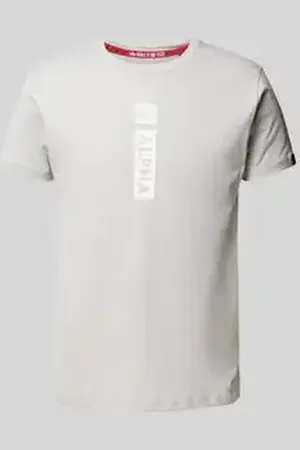 Alpha Industries T-shirt met labelprint