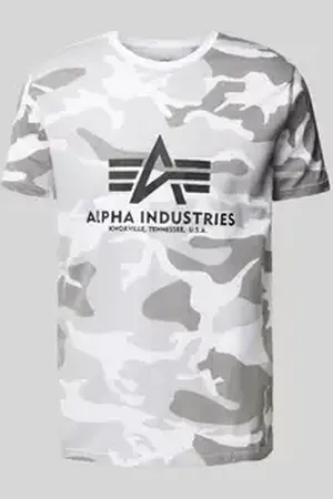 Alpha Industries T-shirt met labelprint