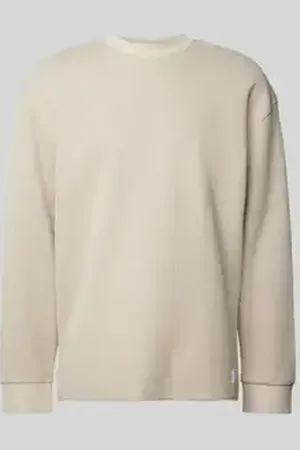 Hugo Blue Gebreide pullover met opstaande kraag