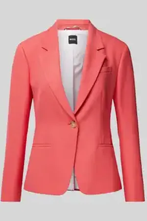 HUGO BOSS Blazer met paspelzak op de borst, model 