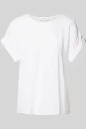 Christian Berg Blouseshirt van viscose met ronde hals