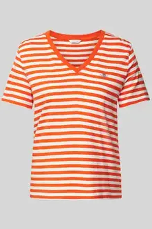 GANT T-shirt met labelstitching