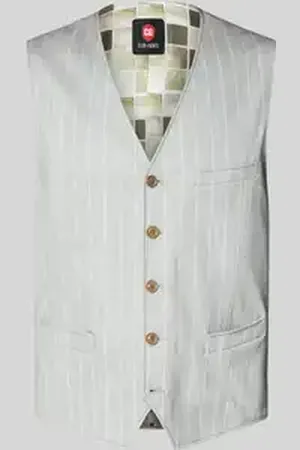 Club of Gents Gilet met strookzakken, model 