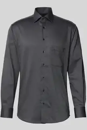 ETERNA Modern fit zakelijk overhemd met kentkraag