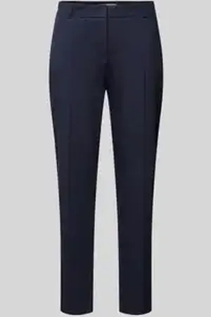 Christian Berg Slim fit pantalon van katoenmix