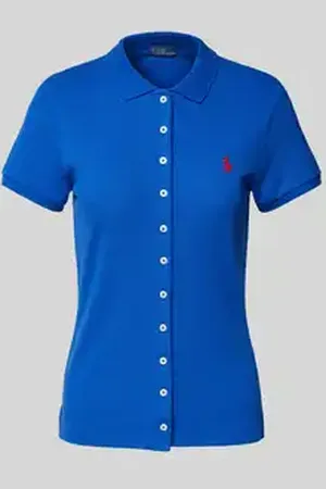 Ralph Lauren Poloshirt met labelstitching