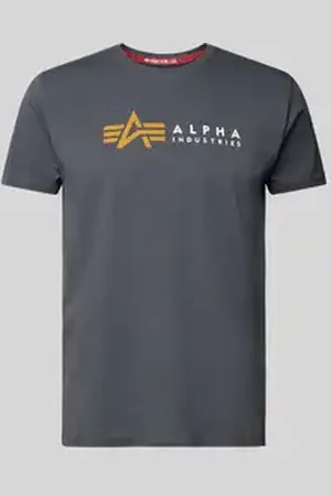 Alpha Industries T-shirt met labelprint