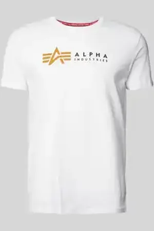 Alpha Industries T-shirt met labelprint