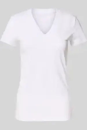 Armani Exchange T-shirt met labeldetail