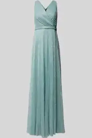 TROYDEN COLLECTION Avondjurk met taillepas