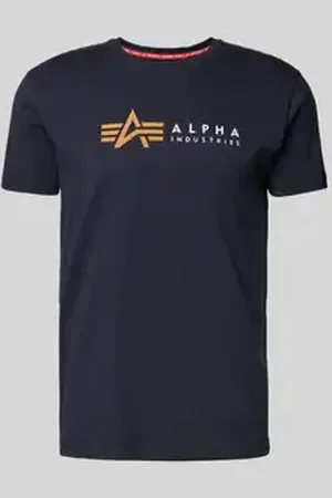 Alpha Industries T-shirt met labelprint