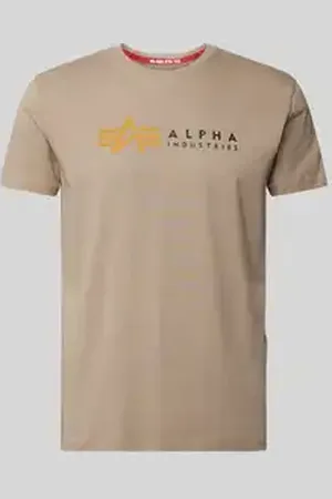 Alpha Industries T-shirt met labelprint