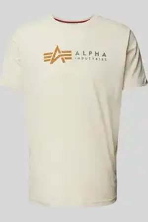 Alpha Industries T-shirt met labelprint