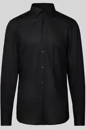 HUGO BOSS Slim fit zakelijk overhemd met kentkraag, model 