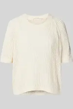 lanius Gebreide pullover met ribboorden