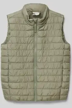 QS by s.Oliver Regular fit bodywarmer met opstaande kraag