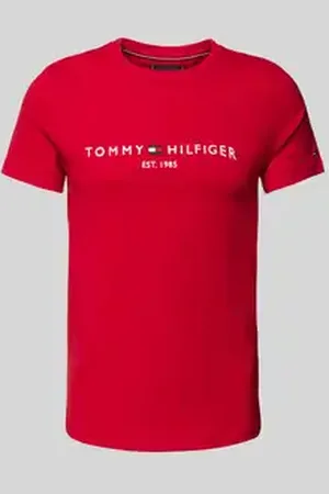 Tommy Hilfiger T-shirt met labelstitching