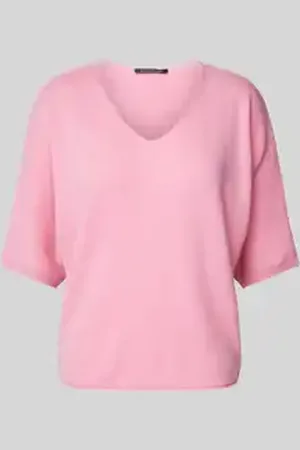 Luisa Cerano Gebreide pullover met 1/2-mouwen