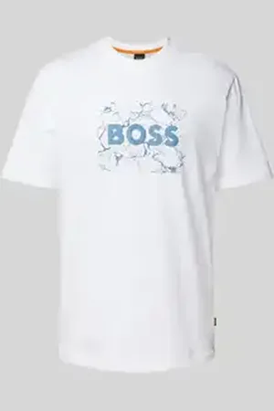 HUGO BOSS T-shirt met labelprint